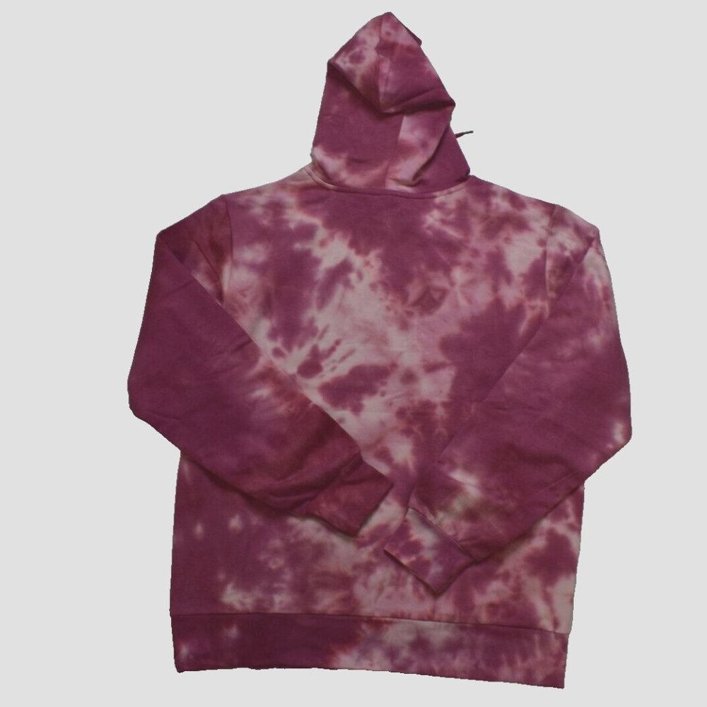 Cheech & Chong Mens Buds Graphic Red Wash Tie Dye Hoodie New - Picture 5 of 5